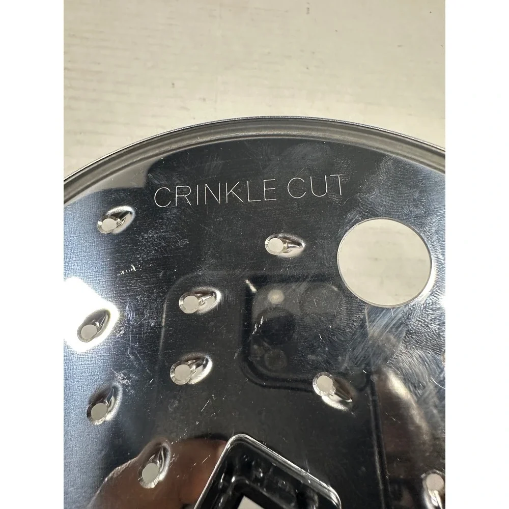 Hamilton Beach 70670 Food Processor Discs Crinkle Cut/Slice Stainless Steel